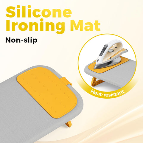 KINGBOARD padded underlay and cotton cover for smooth ironing.