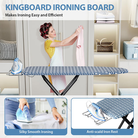KINGBOARD space-saving foldable design fits dorm rooms and small apartments.