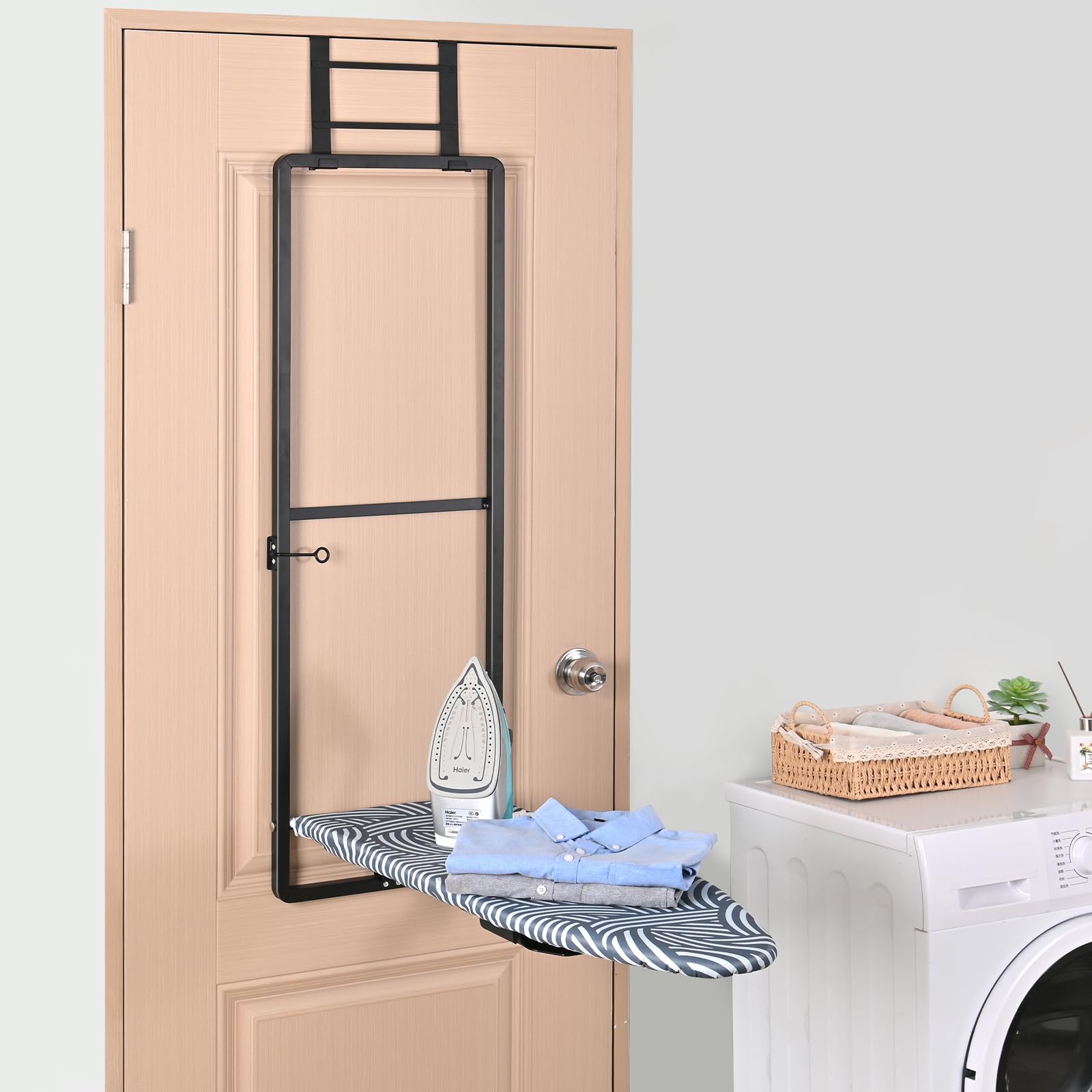 KINGBOARD sturdy frame supports up to 22 lbs for stable ironing
