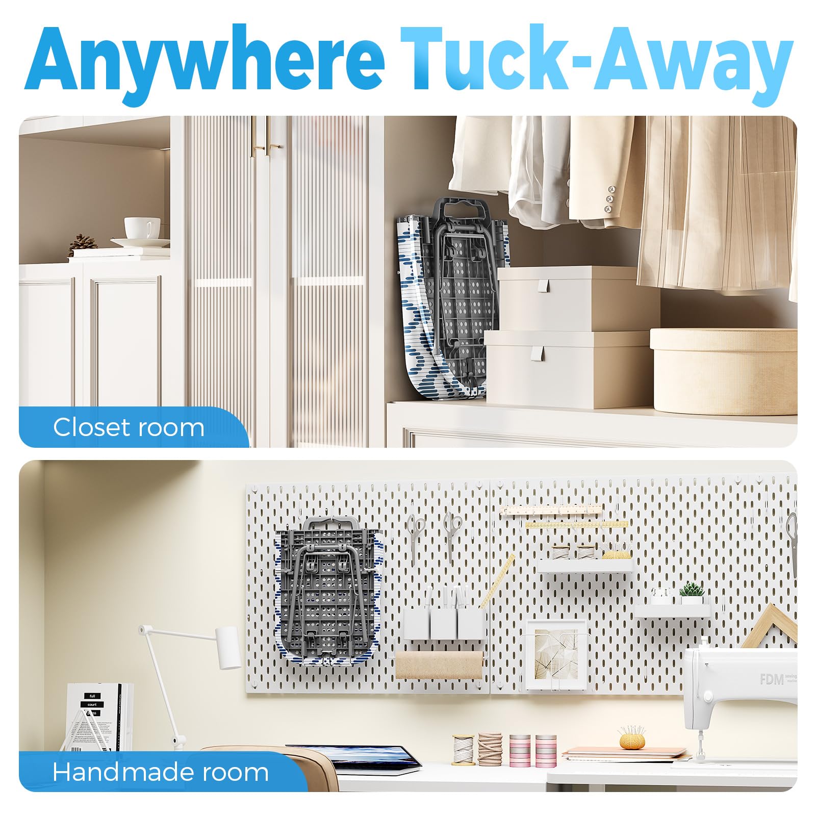 Kingboard breathable panel dissipates heat for smooth ironing