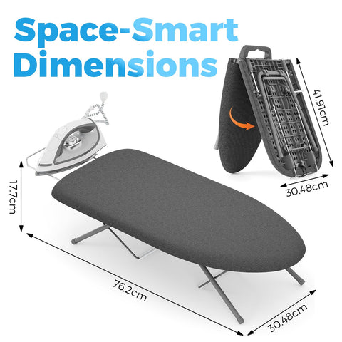 Kingboard ironing board breathable panel helps dissipate heat for smoother ironing