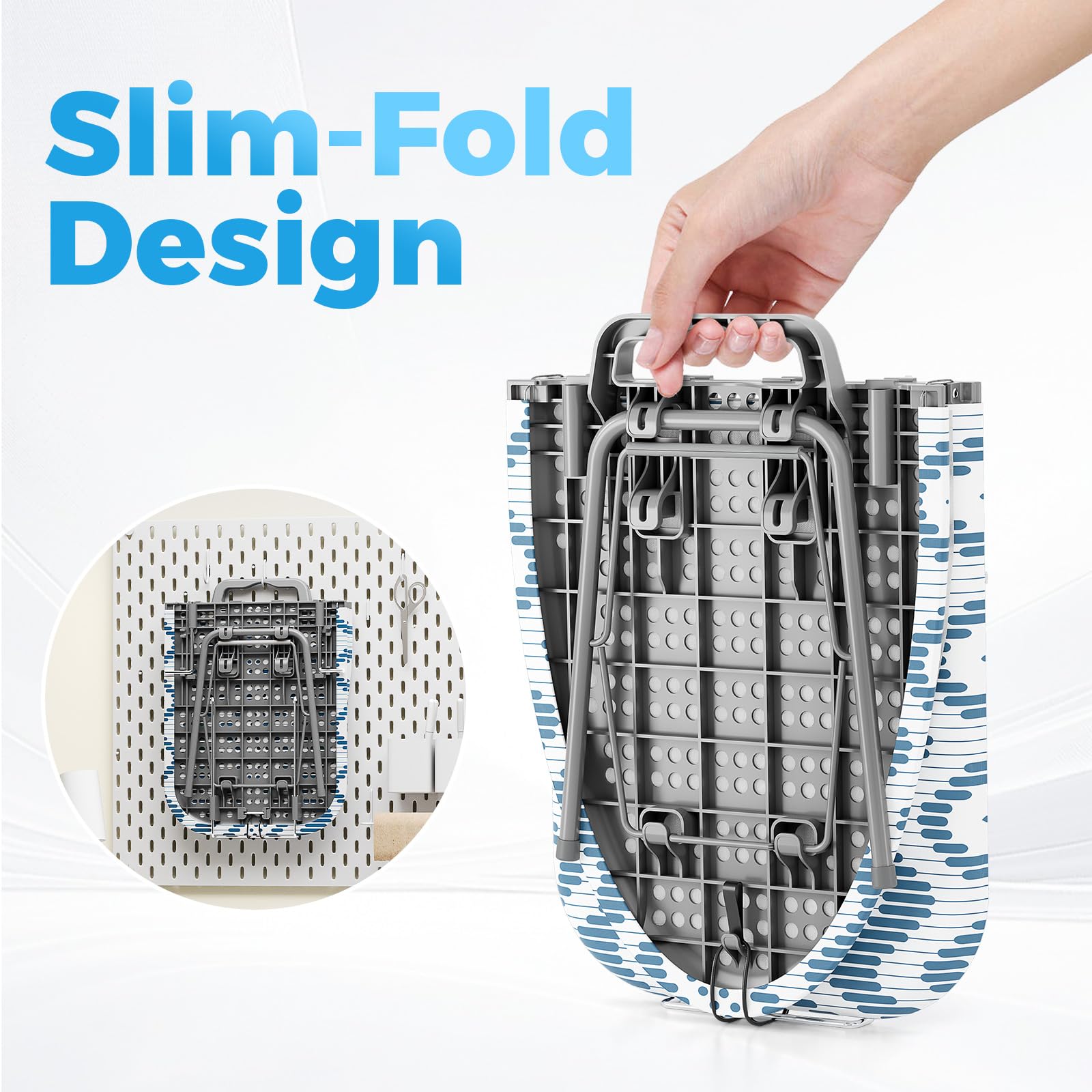 Kingboard compact size fits desks for easy storage
