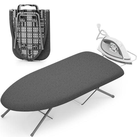 Kingboard table-top ironing board heat-resistant cover protects fabrics while ironing
