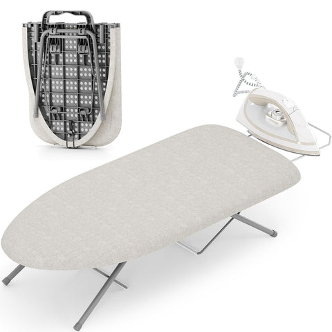 KINGBOARD table top ironing board with heat-resistant cover for long-lasting use