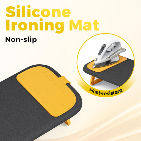 KINGBOARD dorm-friendly mini board supports quick wrinkle-free tasks in small spaces.