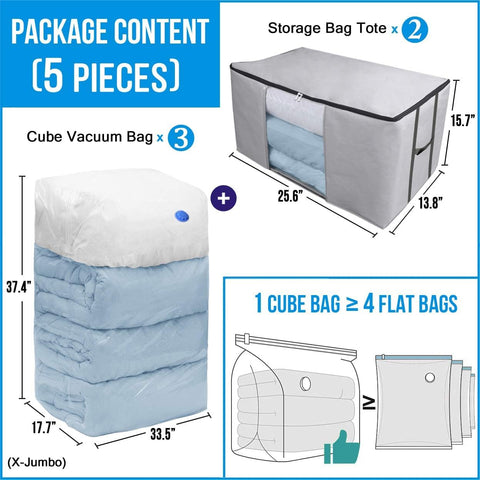 Kingdom Home closet-ready setup saves space and time.