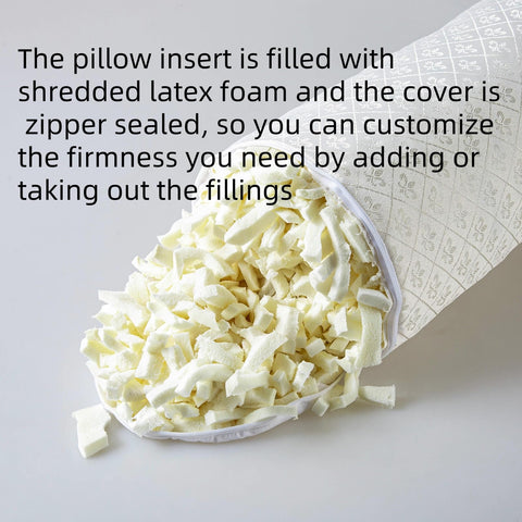 Kingnex Bolster Roll Pillow supports back sleepers with gentle knee elevation.