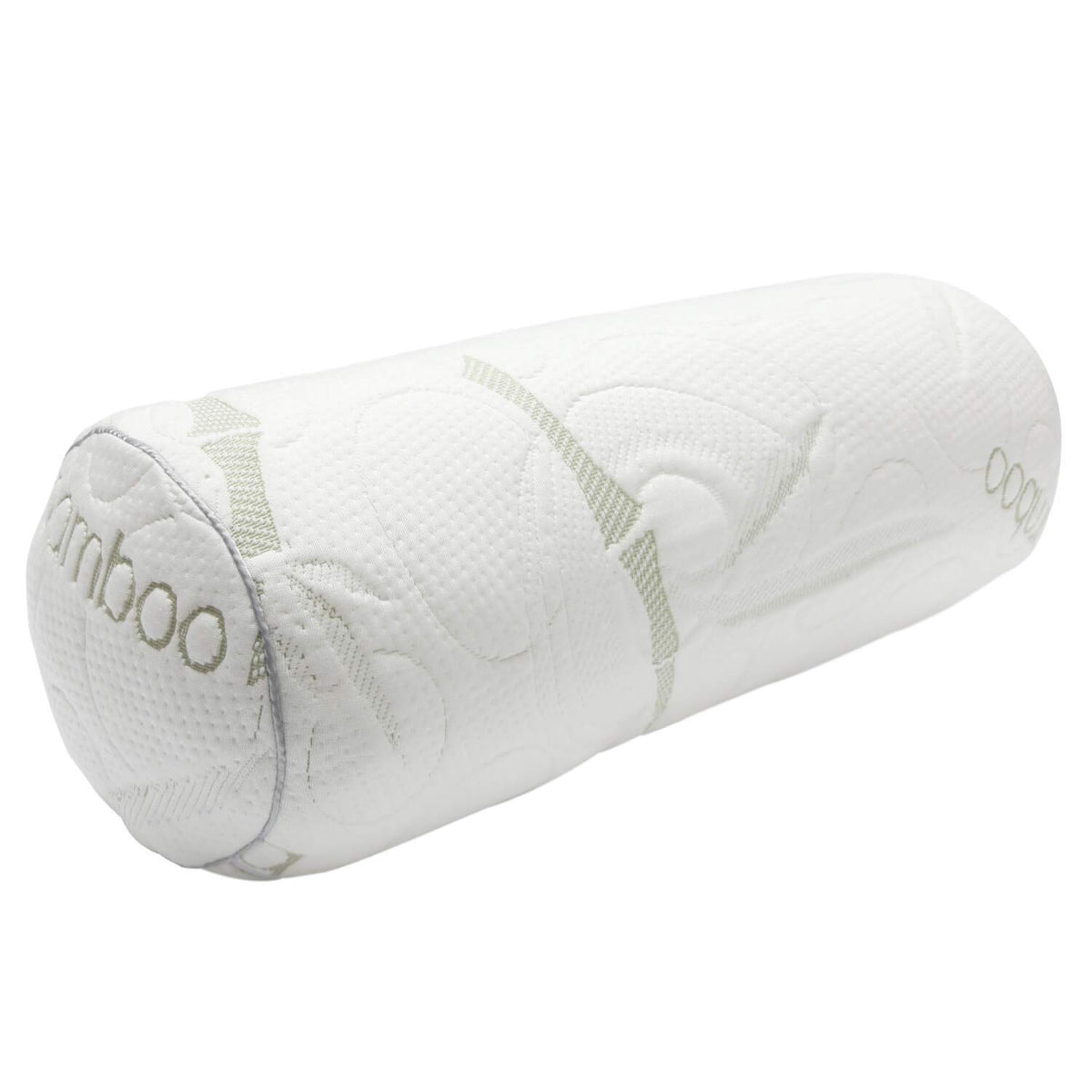 Kingnex Bolster Roll Pillow under knees for back comfort and alignment.
