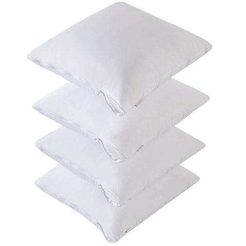 Kingnex durable pillow protectors extend pillow life with strong seams