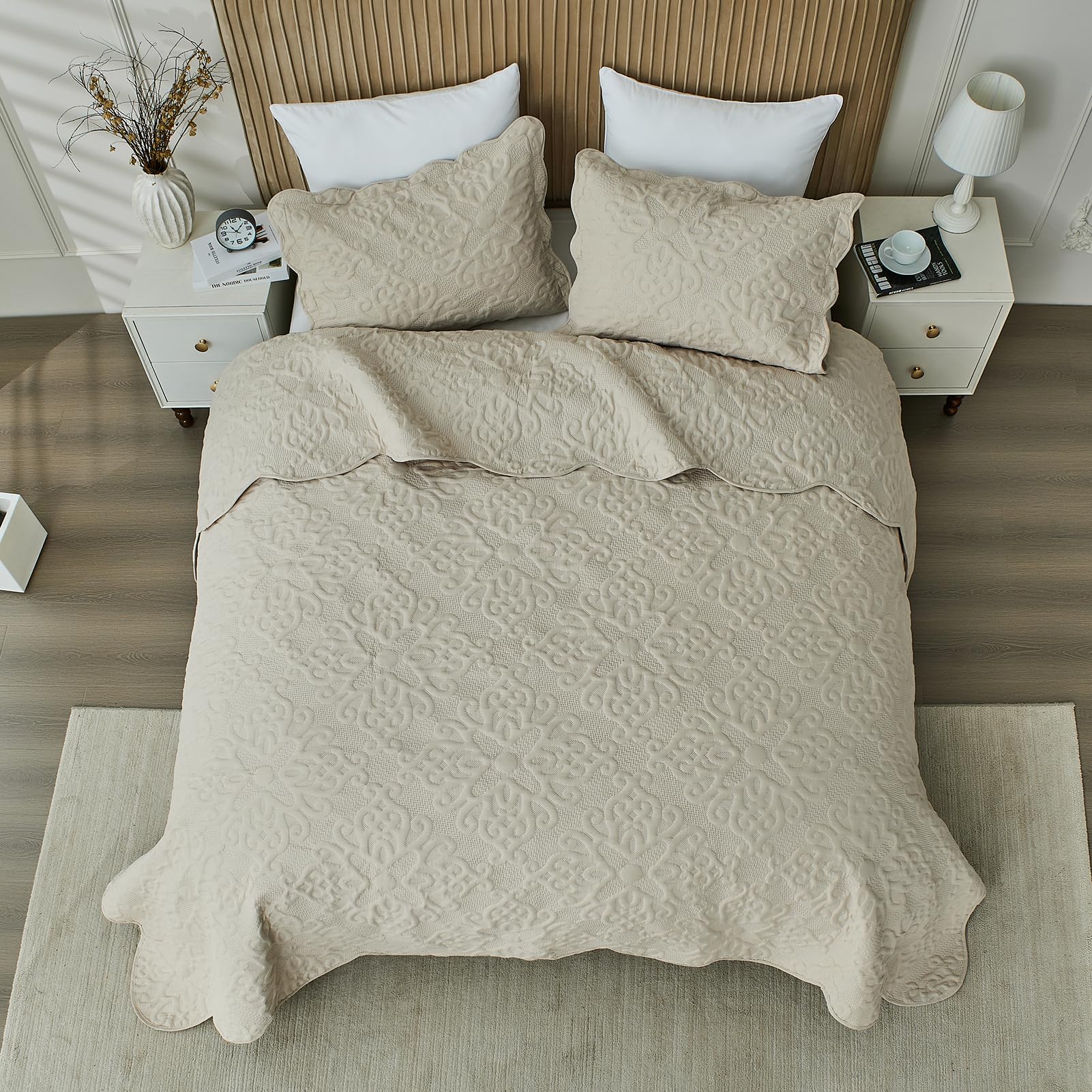 Machine washable in cold water for easy care.
