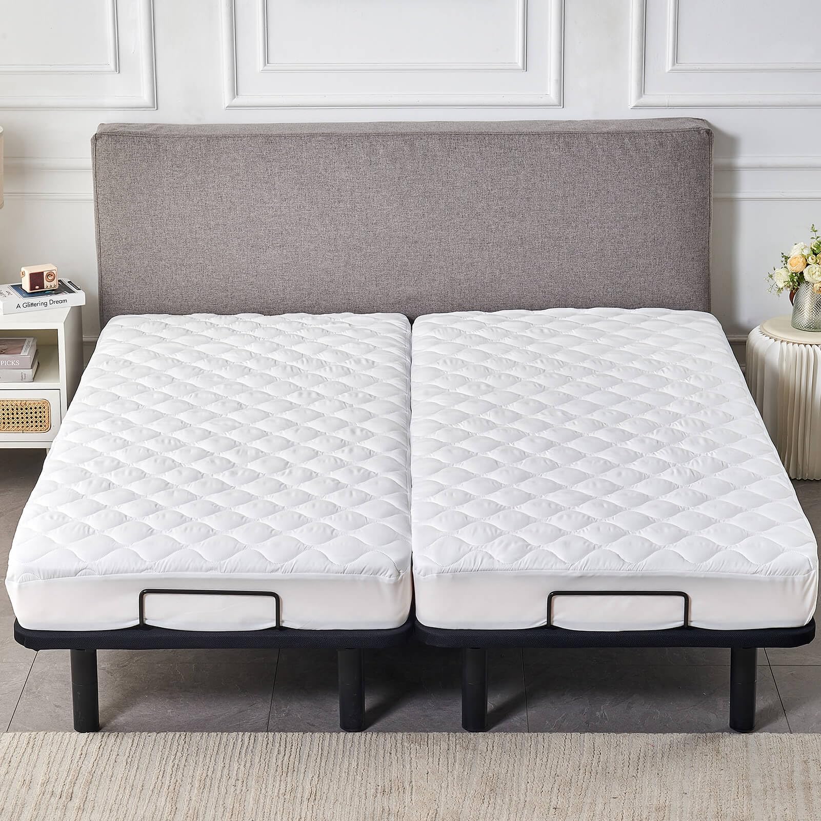 Kingnex machine washable and quick to dry for easy care