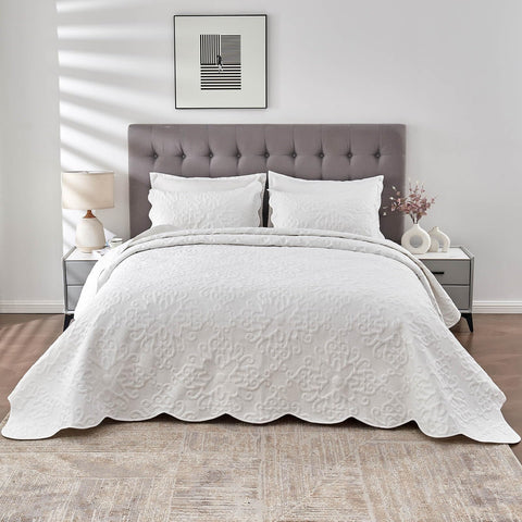Kingnex reversible pillow shams set paired for a mirrored style