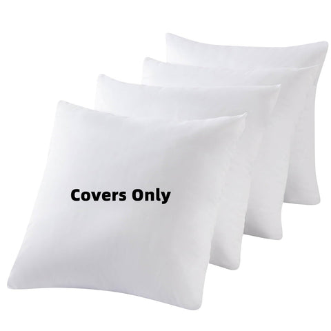 Kingnex soft knit fabric pillow protectors feel gentle on skin and durable