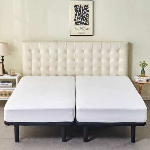Kingnex deep-pocket fit stretches over mattresses up to 18 inches