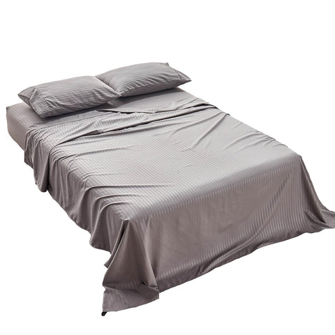 Close-up of double-brushed microfiber texture from Kingnex sheets