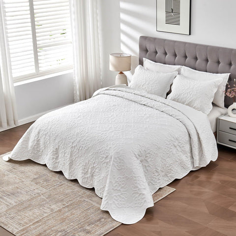Kingnex ultrasonic quilted edges showing durable finish