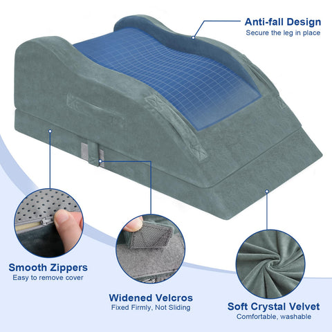 KingPavonini compact leg elevating pillow designed for easy storage