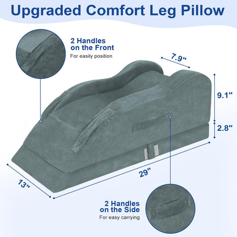KingPavonini ergonomic wavy groove design promotes knee alignment.