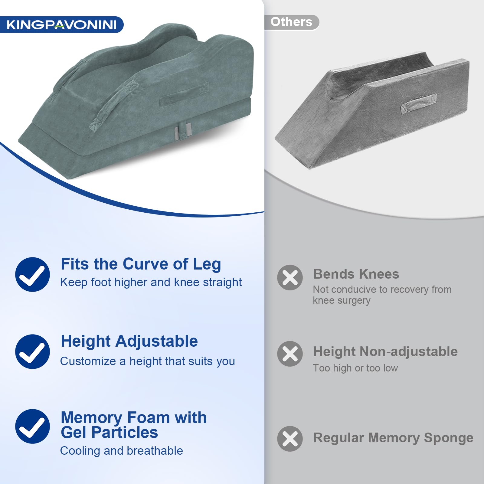 KingPavonini front and side handles enable easy repositioning.
