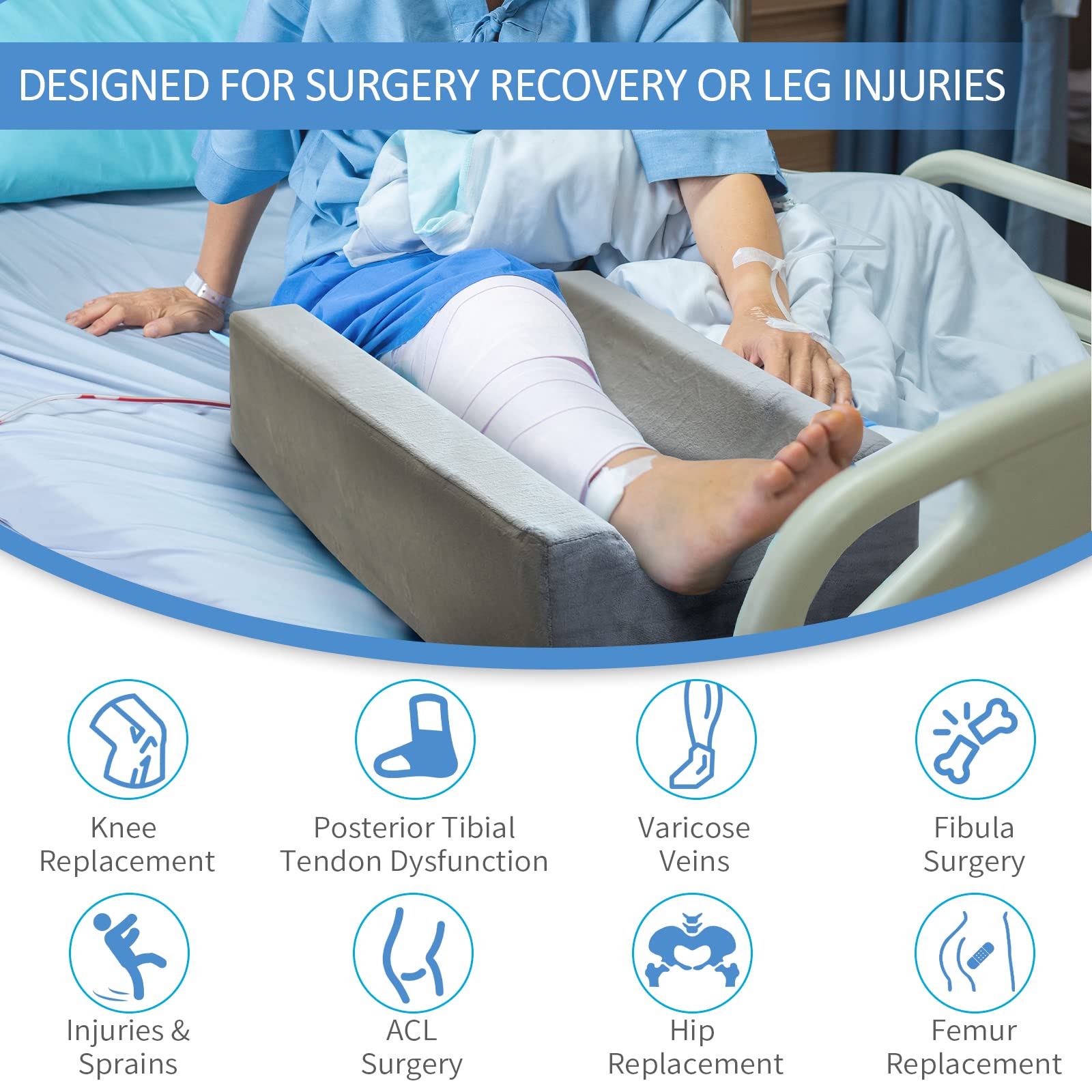 KingPavonini insert pad supports leg stability for varied support.