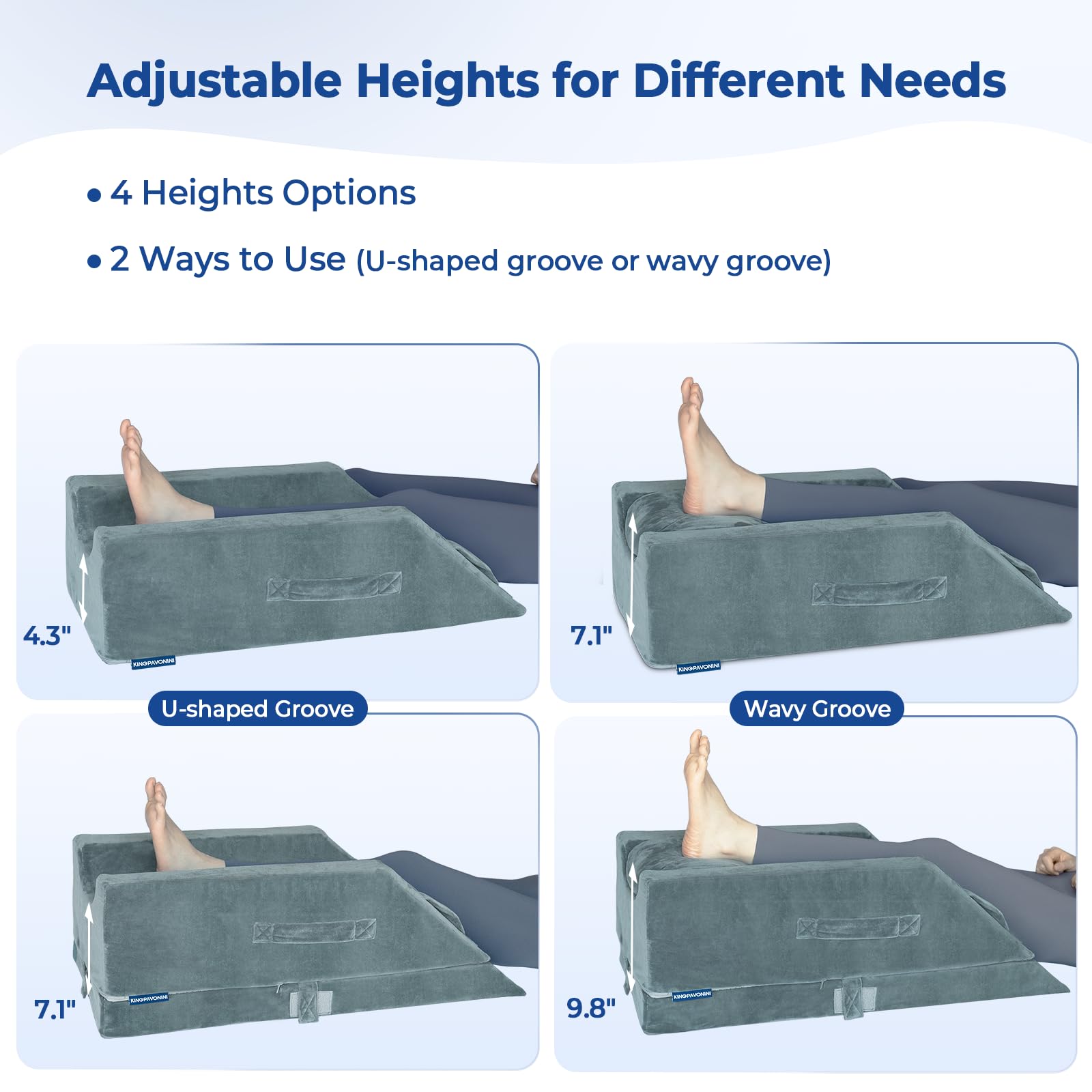KingPavonini wide Velcro connections secure modules and prevent shifting.