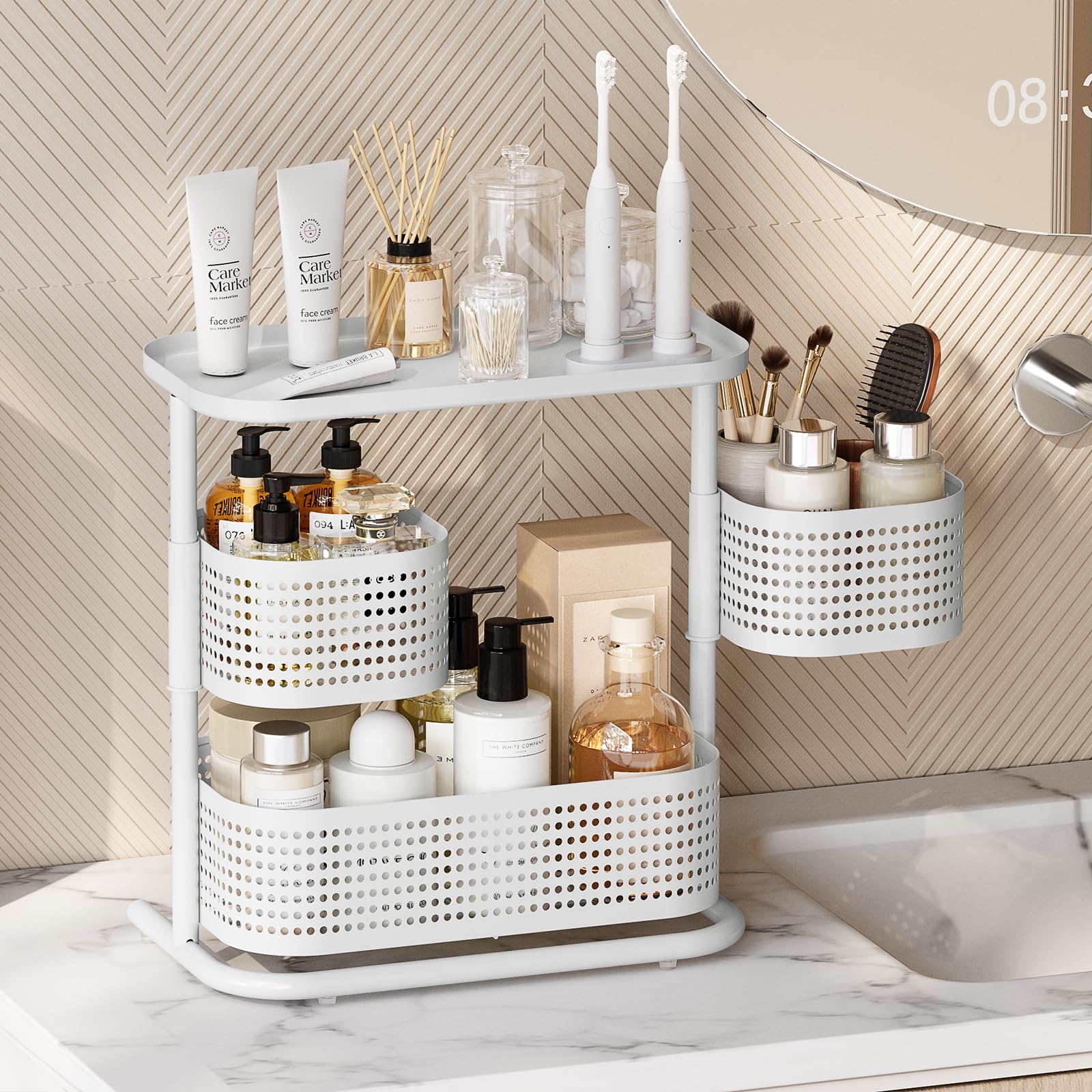 KINGRACK kitchen spice-rack setup keeps spices neatly organized