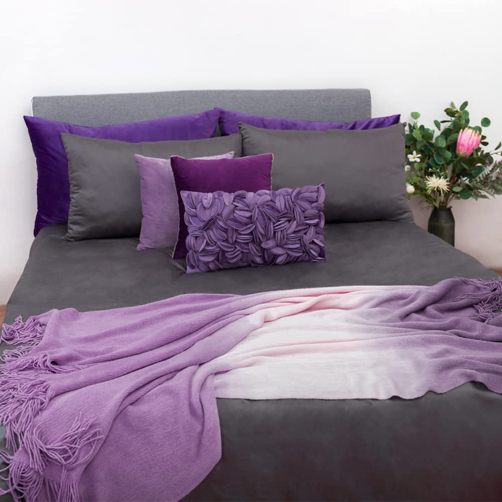 KINGROSE hidden zipper pillow cover for easy washing