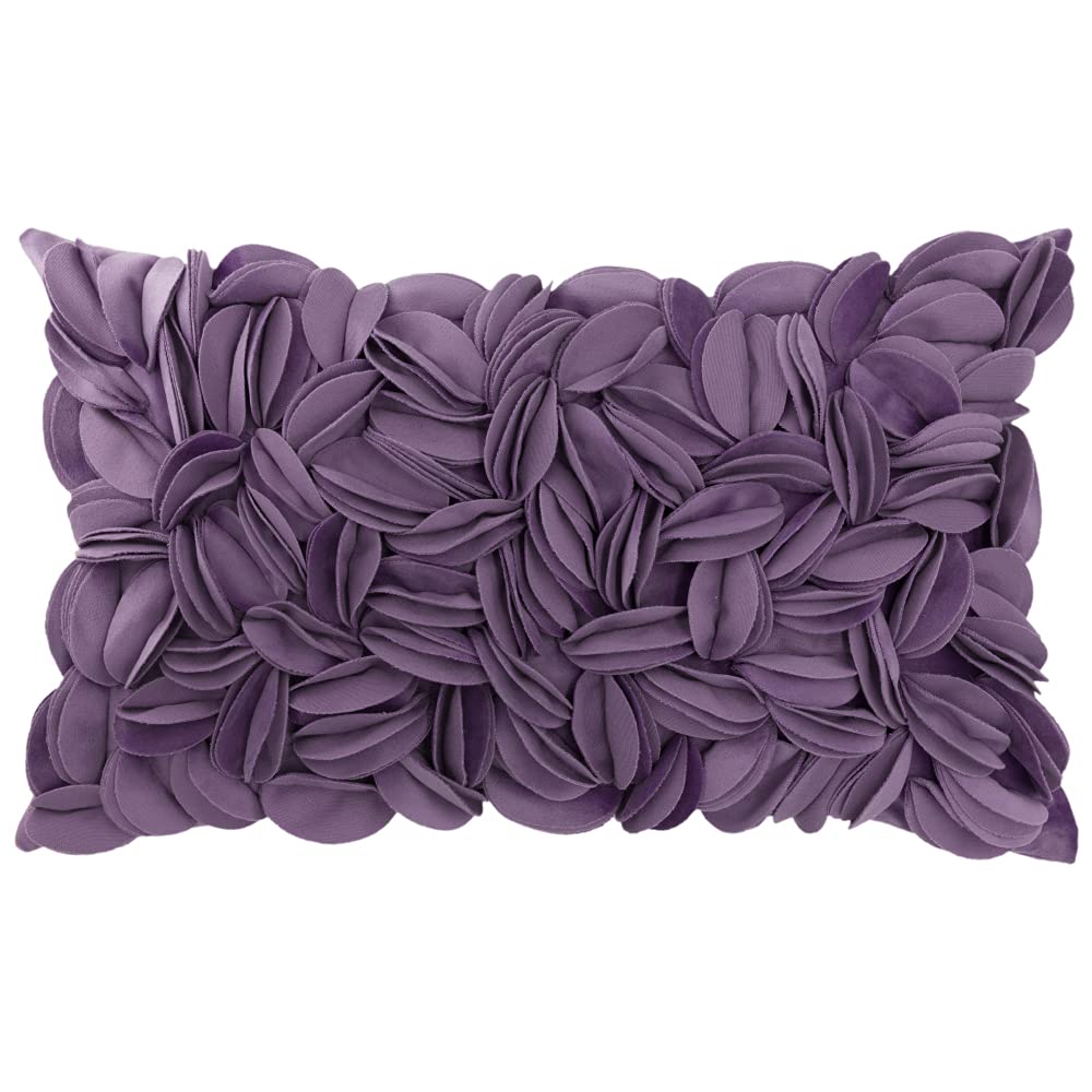 KINGROSE stereo flower pillow cover on a sofa adds focal color