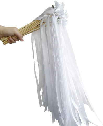 Kingsnow wedding party wands with bell for festive send-off and photos.