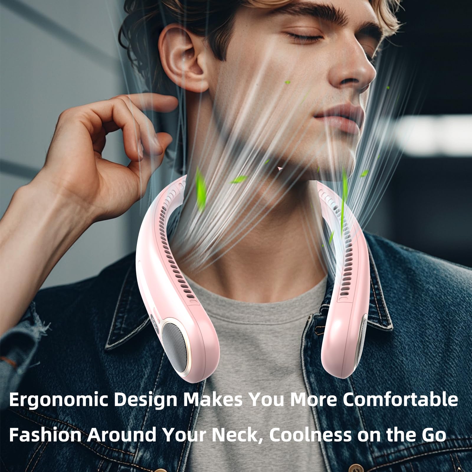 Kinhowly neck fan gift ready packaging suitable for special occasions