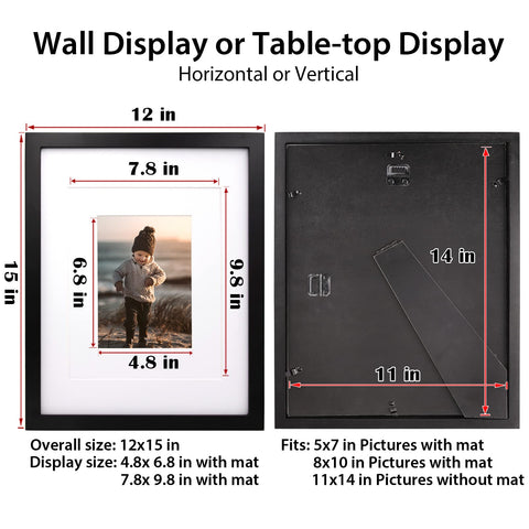 KINLINK acrylic front preserves clear viewing of cherished pictures