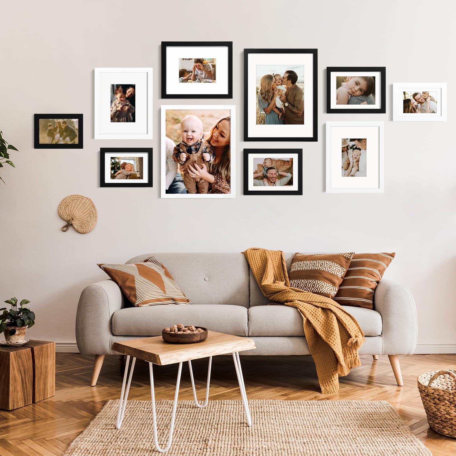 Kinlink frame with tabletop stand for horizontal or vertical use