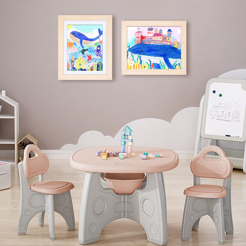 KINLINK wall-hanging frame supports horizontal or vertical display for flexible decor.