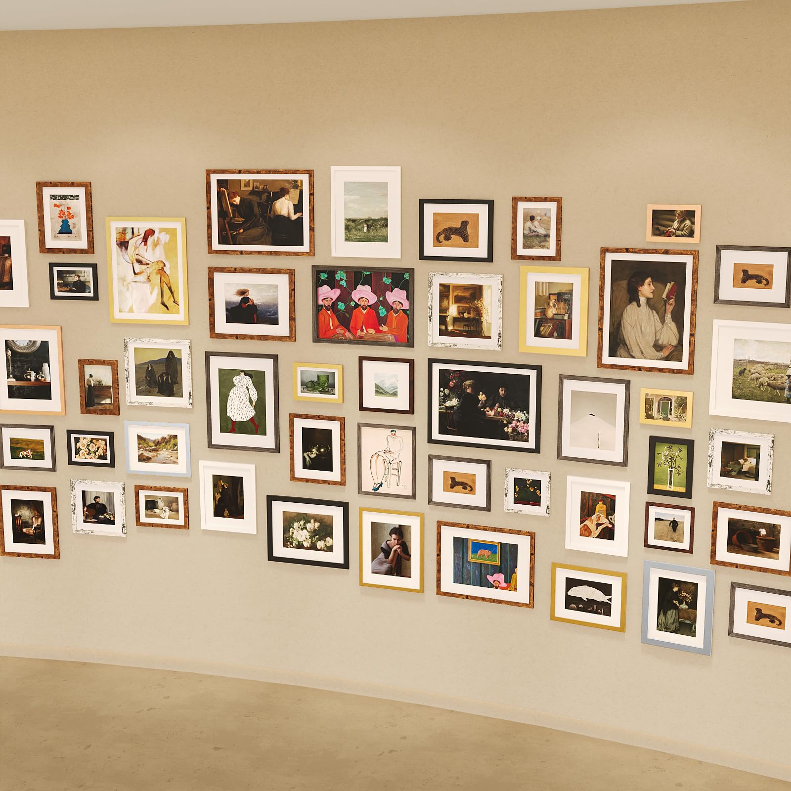 Kinlink display supports portrait or landscape orientation for wall or table