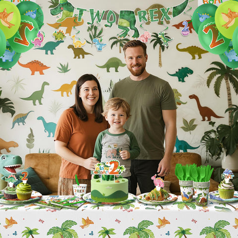 Kinovo dino balloons adding vibrant atmosphere with durable latex material