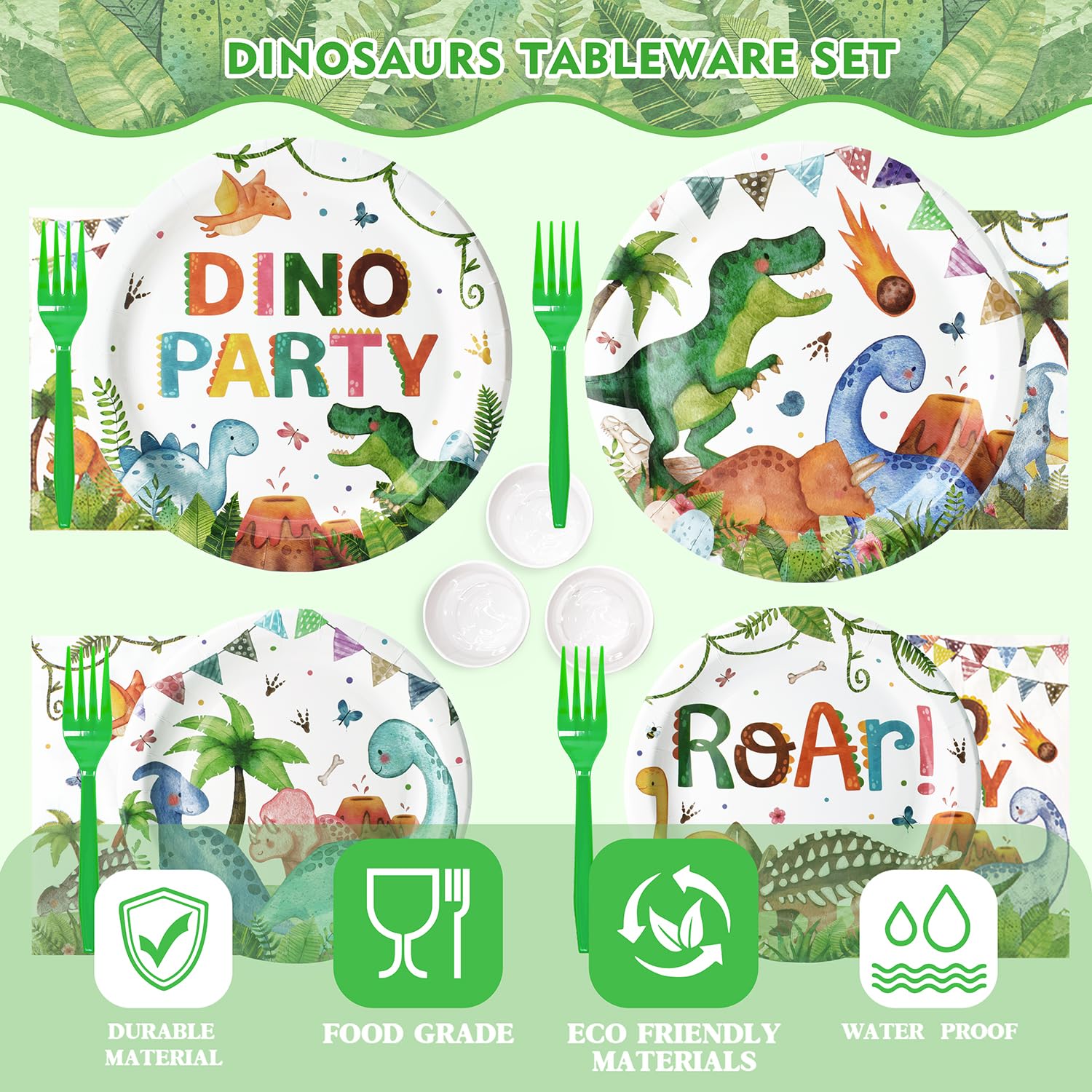 Kinovo dinosaur cake topper adds height and character to desserts