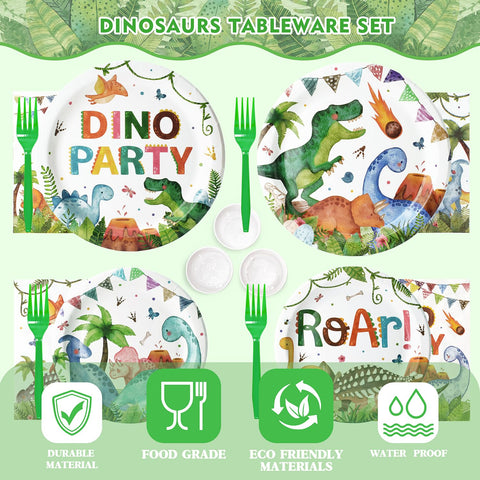 Kinovo dinosaur cake topper adds height and character to desserts