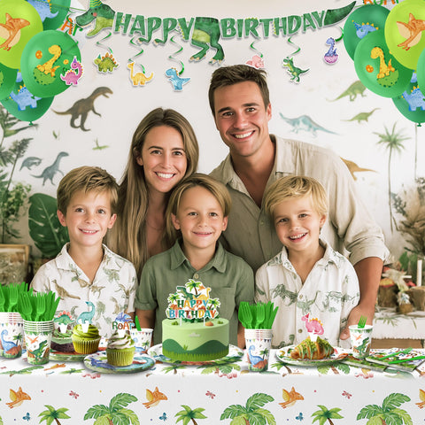 Kinovo tablecloth adds jungle vibe while protecting surfaces