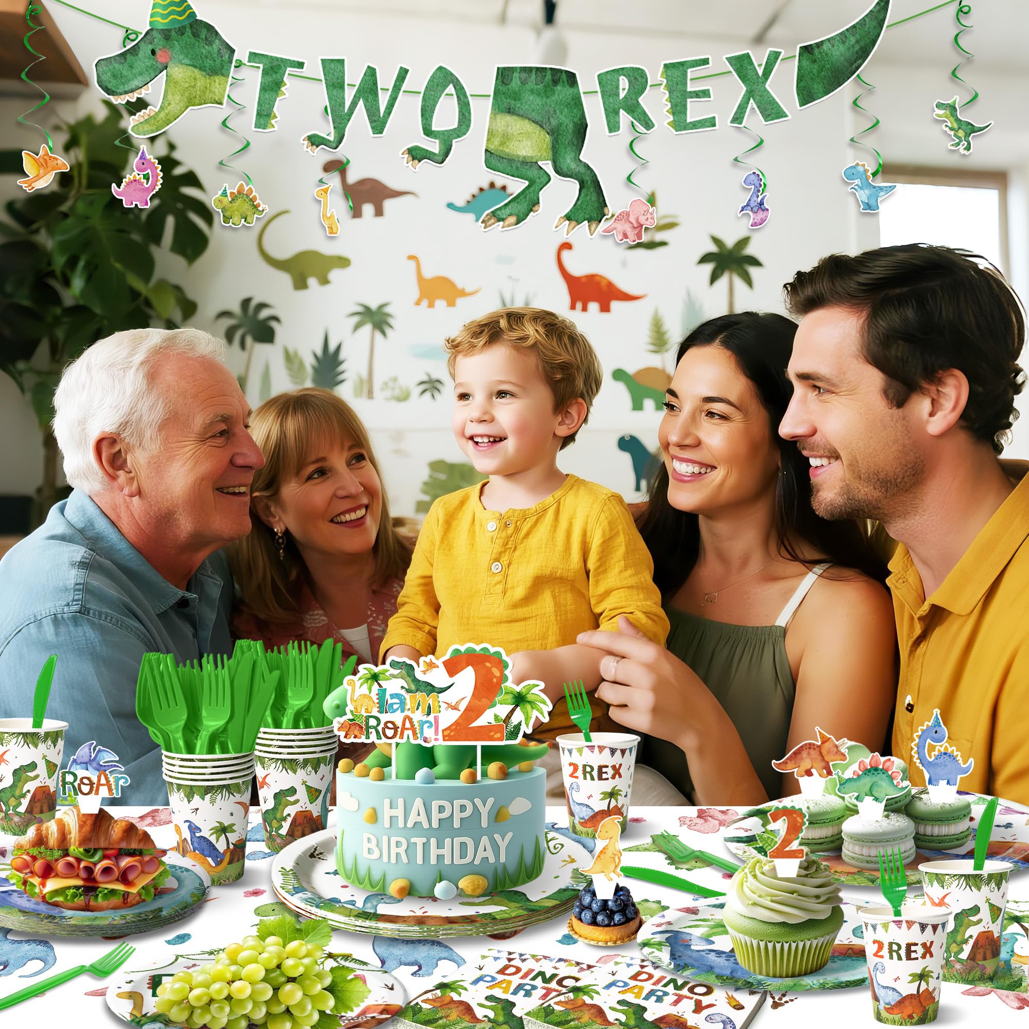 Kinovo dinosaur tableware set for sturdy plates and cups during kid-friendly meals