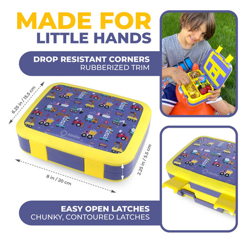 Kinsho Bento Box removable tray for easy cleaning.