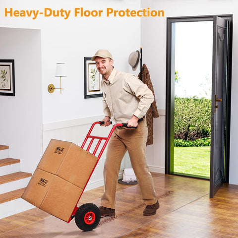 KiOORE runner in entryway blends with decor while guarding high-traffic zones.