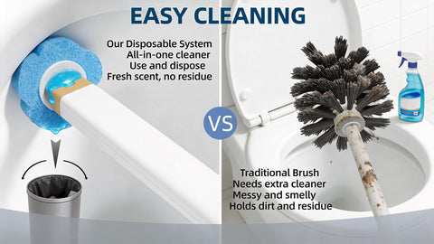 KIRIKIT 48-refill-heads for extended hygienic cleaning sessions.