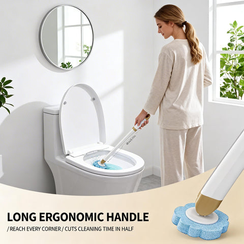 KIRIKIT wall-mount holder keeps the bathroom organized and accessible.