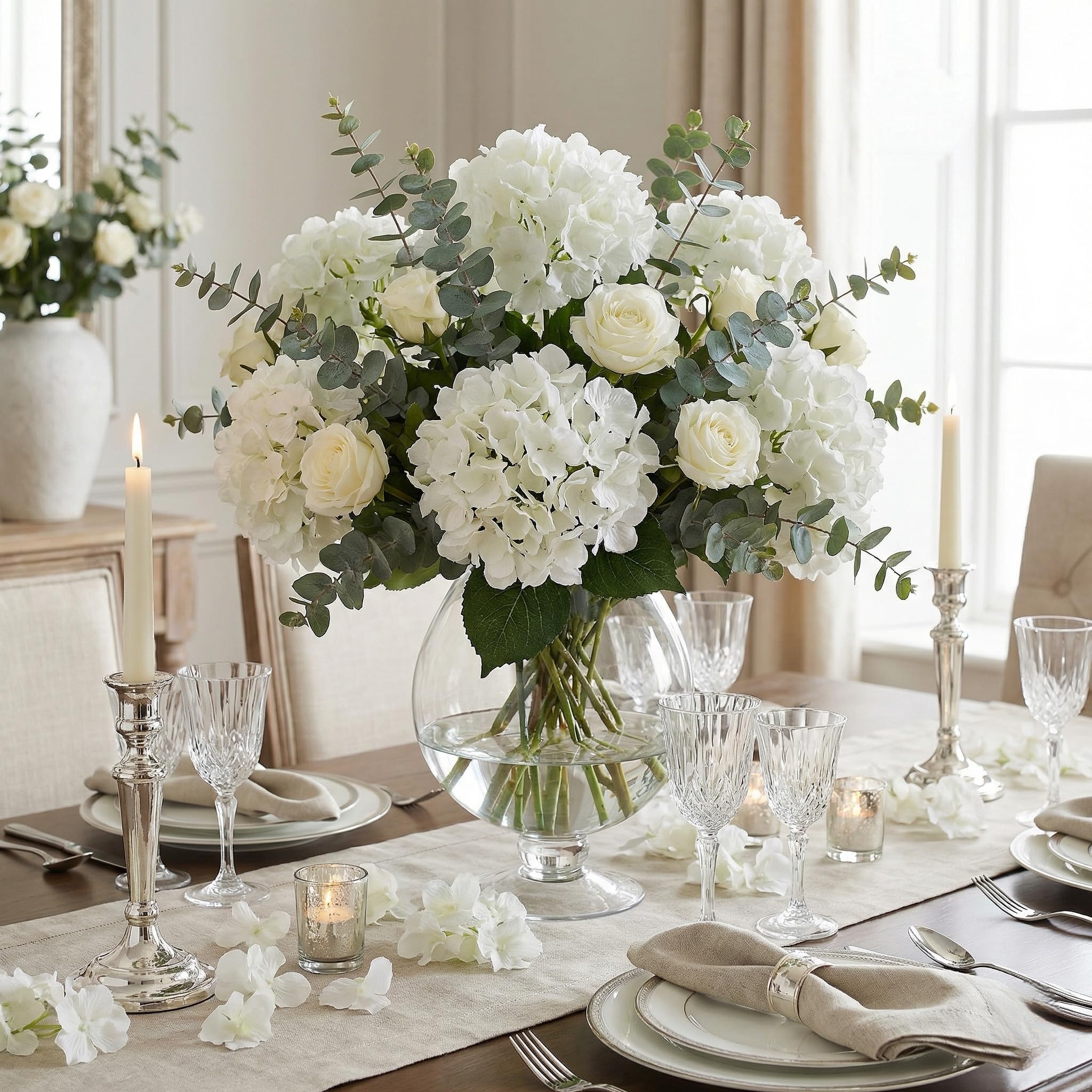 KISLOHUM home decor hydrangea adds warmth to living spaces.
