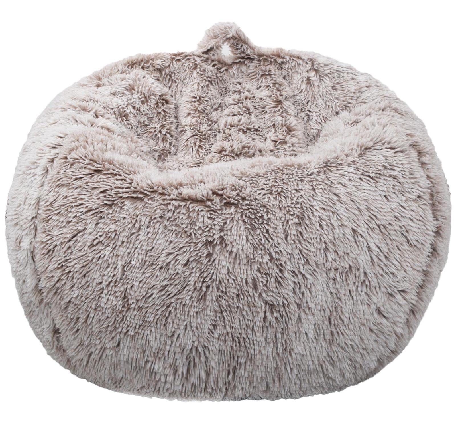 Kisoy faux fur cover close-up shows luxurious texture and durability.