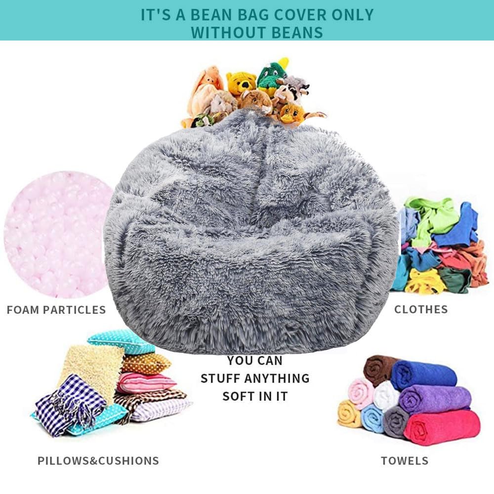 Kisoy storage cover highlighting its large capacity for stuffing up to 300L.