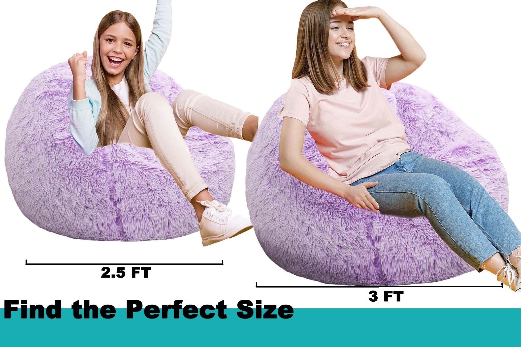 Kisoy Memory foam-filled seat offers cushioned support during reading and TV time