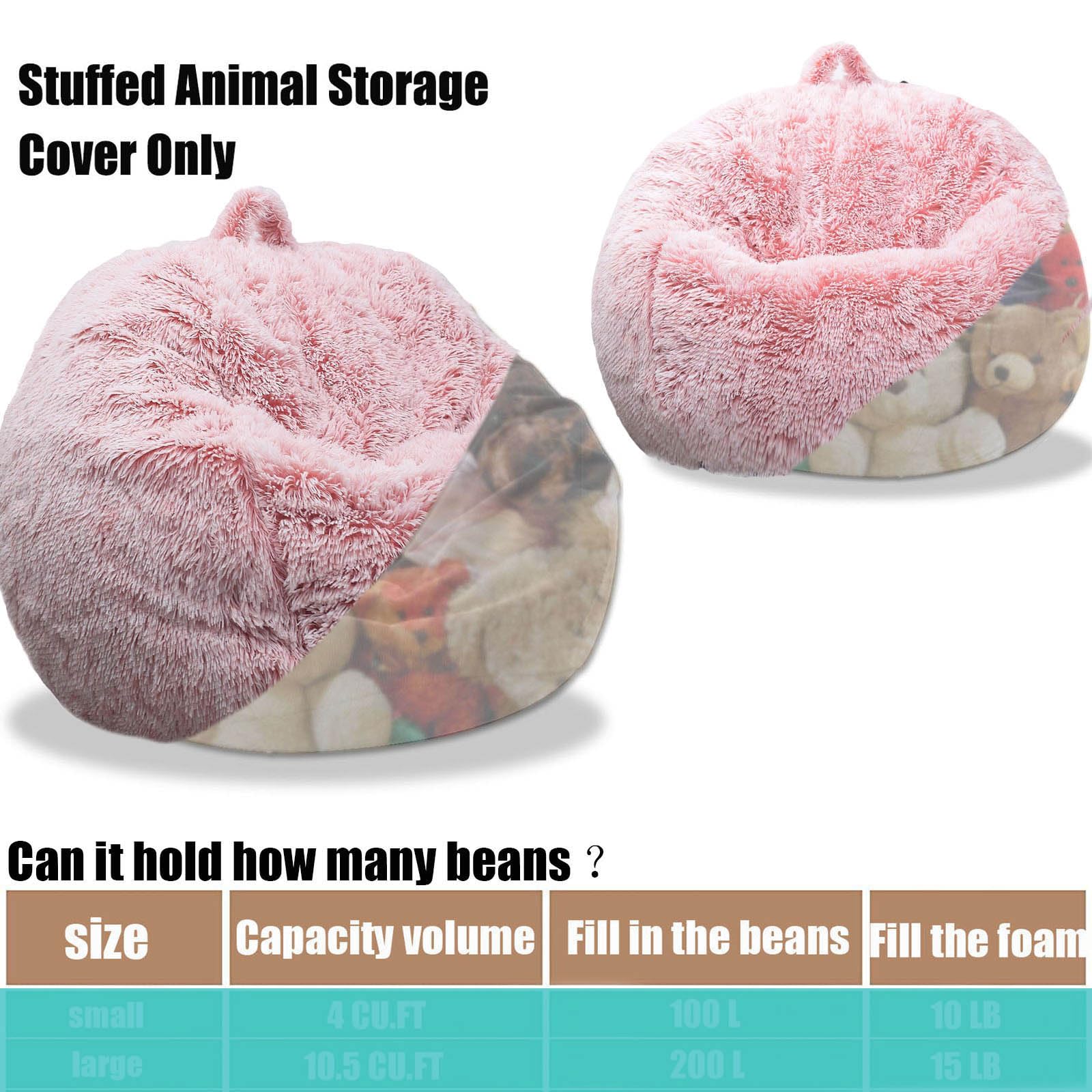 Kisoy no-filler cover closeup showcases soft, luxurious faux fur texture.