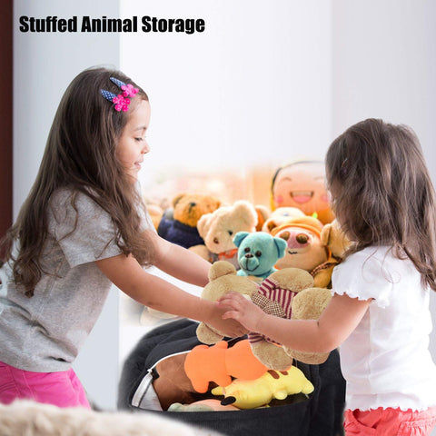 Kisoy plush toy storage keeps rooms organized and tidy.