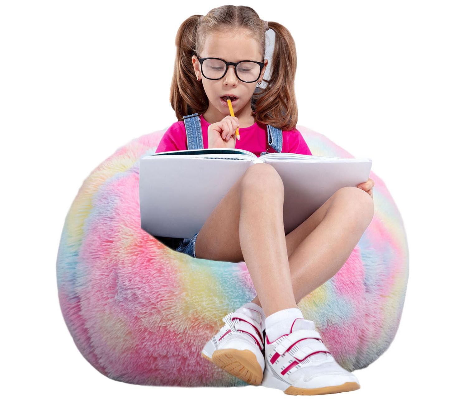 Kisoy pre-filled bean bag, no assembly required